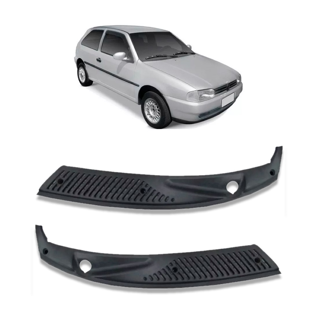 Churrasqueira Gol Bola Saveiro Parati 1995 Á 2000 Preta Com Guarnição em Oferta na Shopee