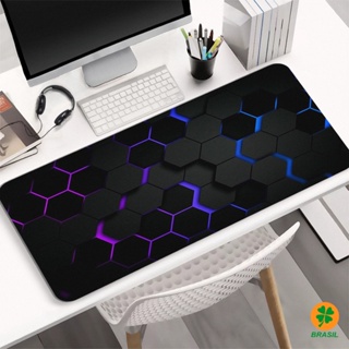 Mouse Pad Gamer Extra Grande 30x80cm Impermeável Antiderrapante Arte Geométrico em Oferta na Shopee