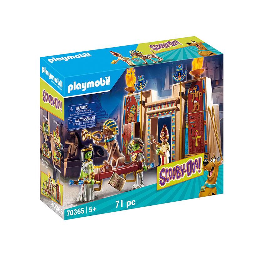 Playmobil Scooby-doo Aventura Com Monstros No Egito - 70365