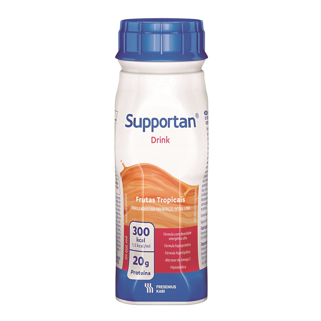 Fresubin Lipid Drink(SUPPORTAN) Frutas Tropicais - 200 ml - FRESENIUS