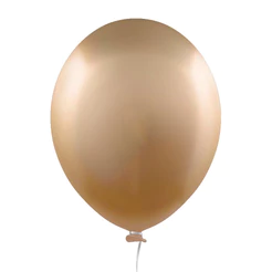 Balão de Festa Alumínio - Dourado - Happy Day - Rizzo