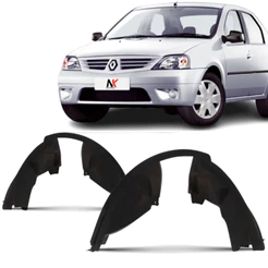 Par/Un Parabarro Dianteiro Logan 2007 á 2013 Sandero 2008 á 2014 Mold. Original