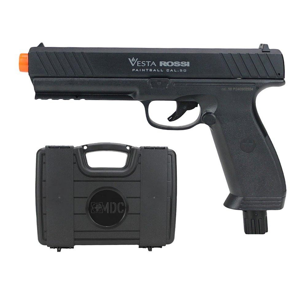 Pistola CO2 Rossi Vesta .50 Home Defense+Maleta/Case Premium em Oferta na Shopee