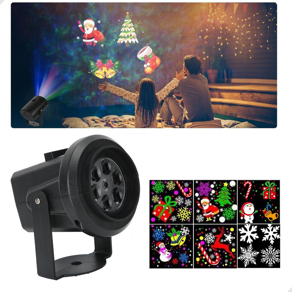 Refletor Projetor De Imagens Promoção Natal Ano Novo Festas