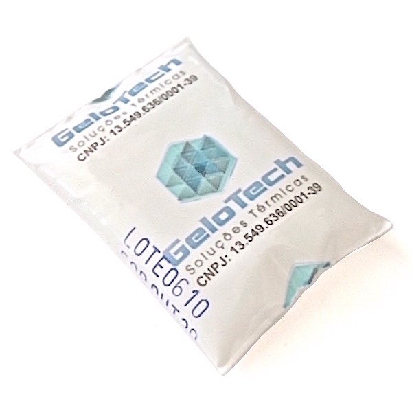 Gelo Artificial Reutilizável Flexível 15g 10Un - Gelotech em Oferta na Shopee