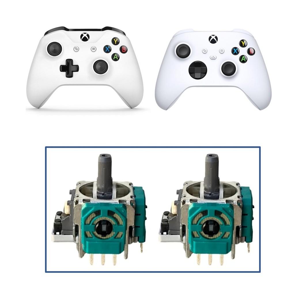 Kit 2 Analógicos 3D Original ALPS Controle Xbox Serie SX One