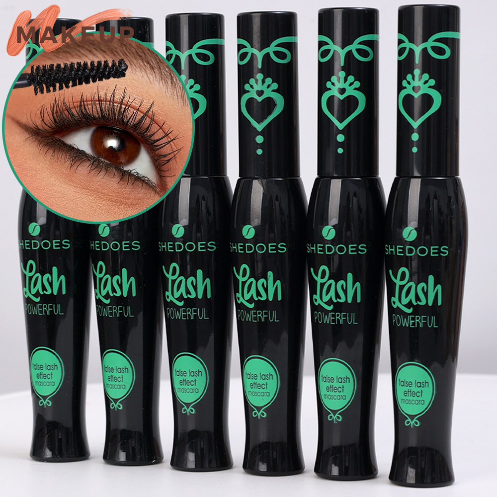 Creme De Rímel Natural Preto-Cosméticos De Beleza Para Olhos Extensão De Cílios-Encaracolado Sem Manchas De Secagem Rápi
