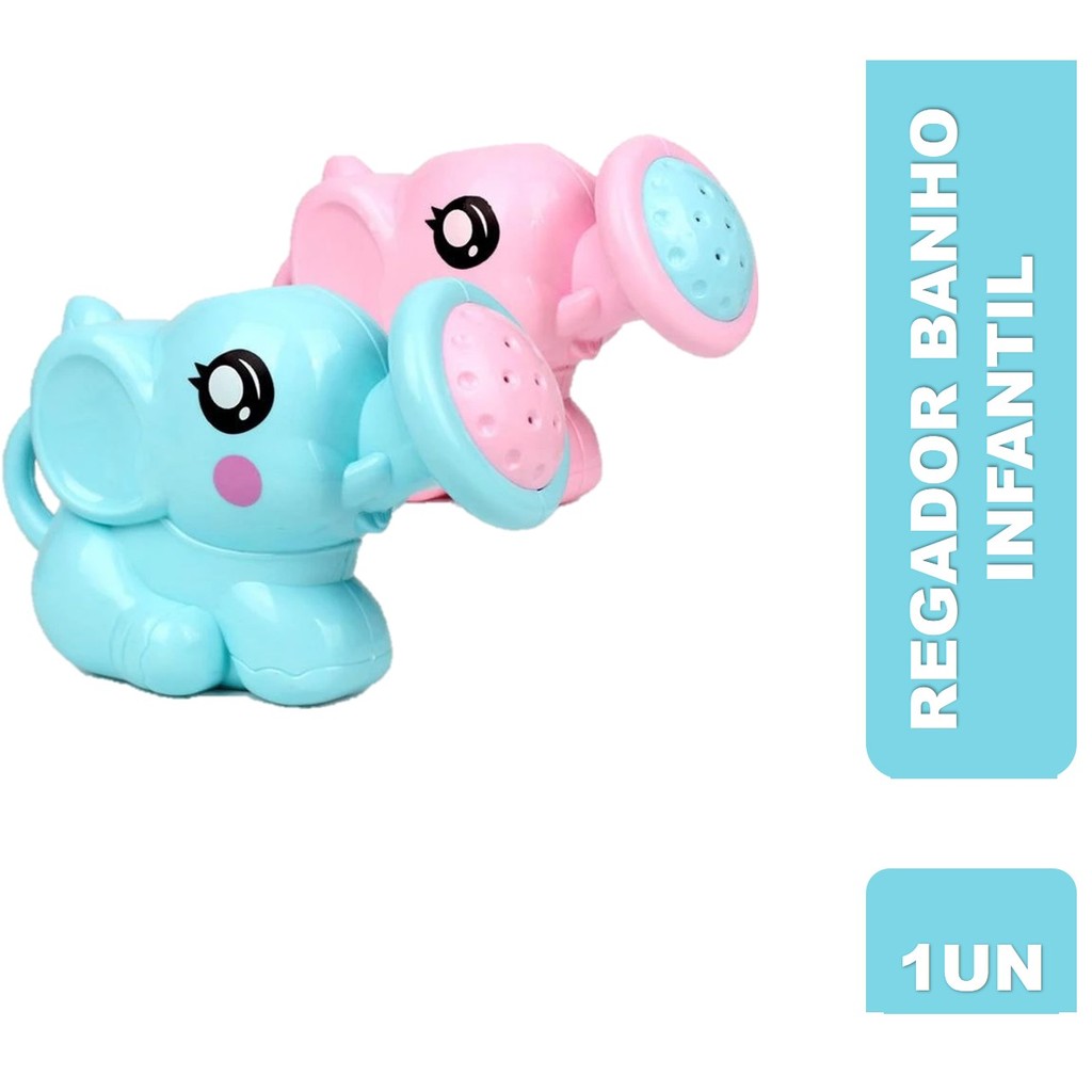 Regador Brinquedo Banho Para Bebê Enxague Divertido Chuveiro