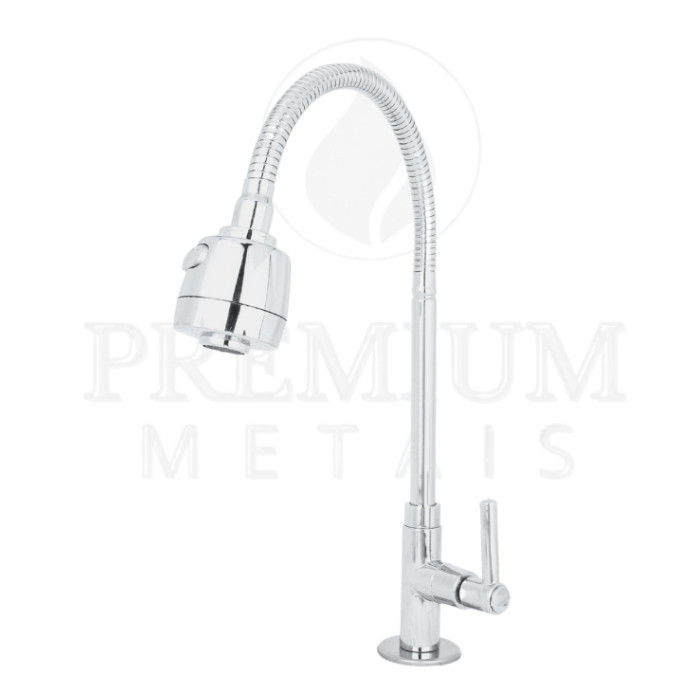 Torneira Gourmet para Mesa com Jato de 2 saídas (Chuveiro e Jato 1168 Gourmet