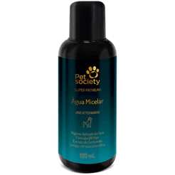 Água Micelar Pet Society Para Cães/Gatos Premium 120ml