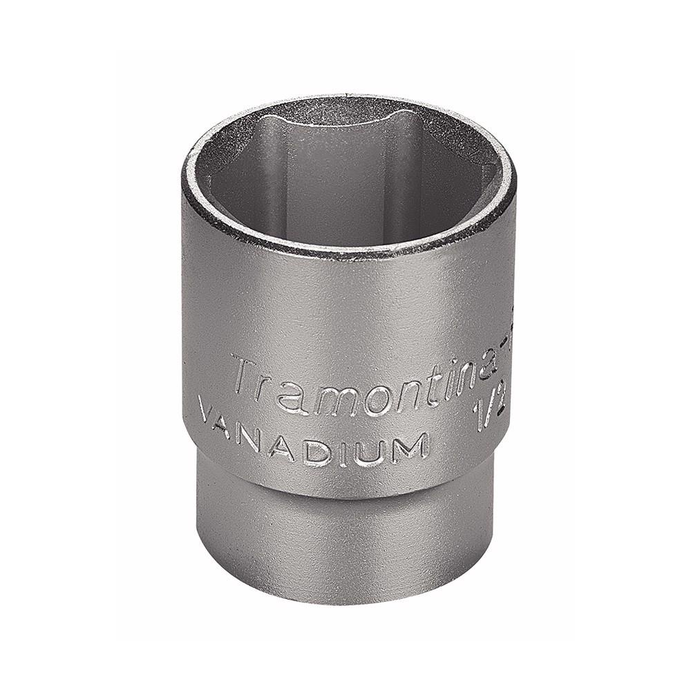 Soquete Sextavado em Aço Cromo Vanádio 1.1/8'' - Encaixe 1/2'' Tramontina PRO em Oferta na Shopee