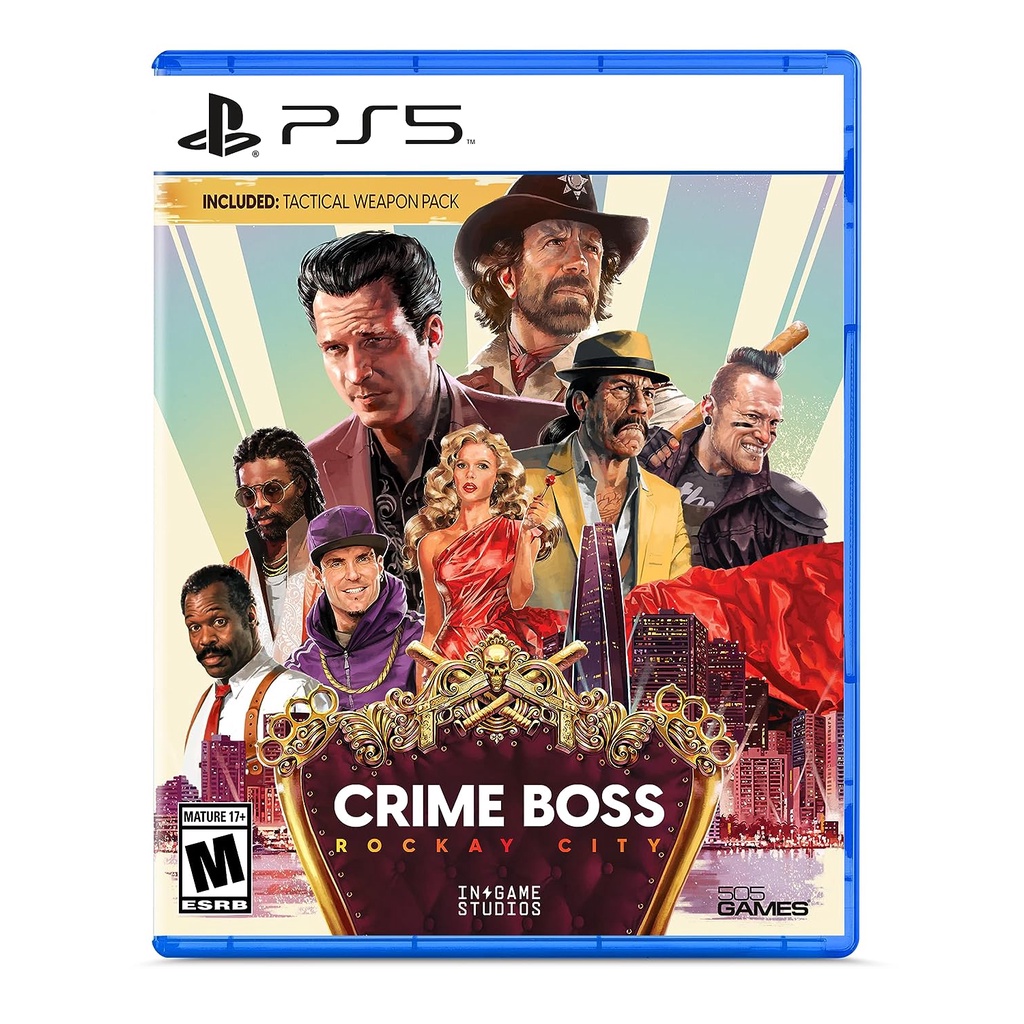 Crime Boss Rockay City PS5 Midia Fisica