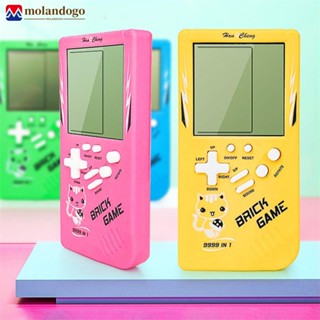 MOLANDOGO Jogo Retroportátil De Tela Grande Para Tetris Console De Bolso Nostalgic Pocket Portátil Crianças L5Q7