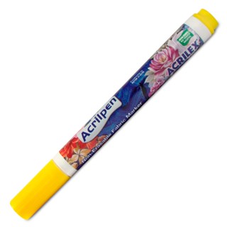 Caneta para tecido Acrilpen Amarelo 505 Acrilex