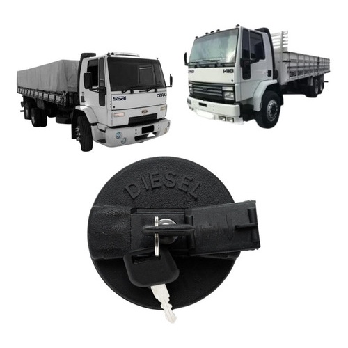 Tampa De Combustível Com Rosca Externa Iveco Cargo Tector / Volvo Fm Vm / Ônibus Caminhões Vm