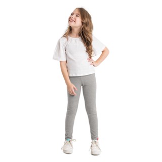 Legging Infantil Básica em Cotton Quimby