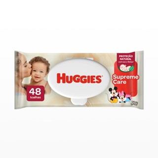 Toalha Umedecida Huggies Supreme Care 48 Unidades