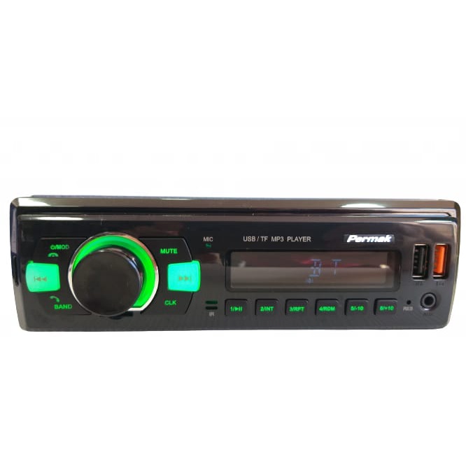 Auto radio mp3 player automotivo bluetoo usb controle permak