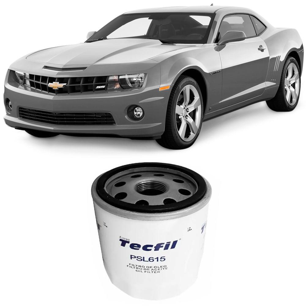 Filtro Óleo Chevrolet Camaro 6.2 2010 A 2017 Tecfil