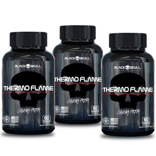Termogênico Thermo Flame 60 Caps - Kit C/ 3 Unid