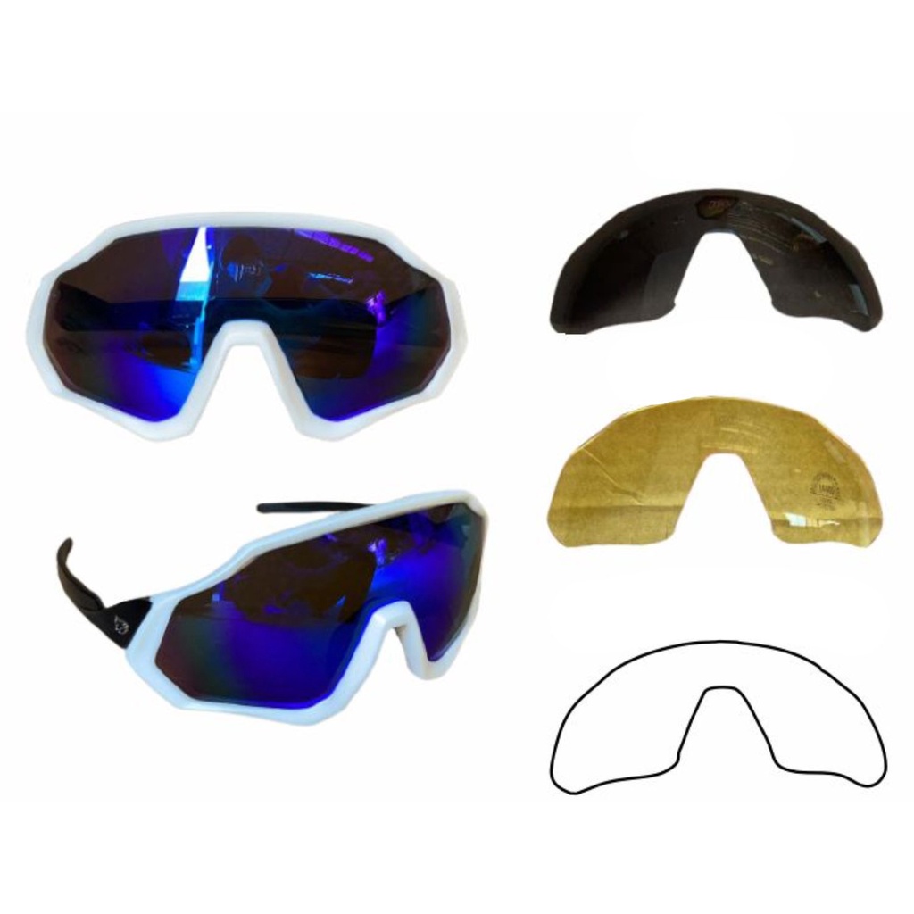 Óculos UV400 Unissex Esportivo Corrida Ciclismo MTB Speed Enduro Futevolei Volei