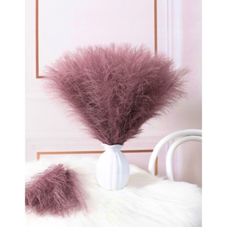 Kit 2 Hastes de Capim dos Pampas Artificial Decoração em Oferta na Shopee