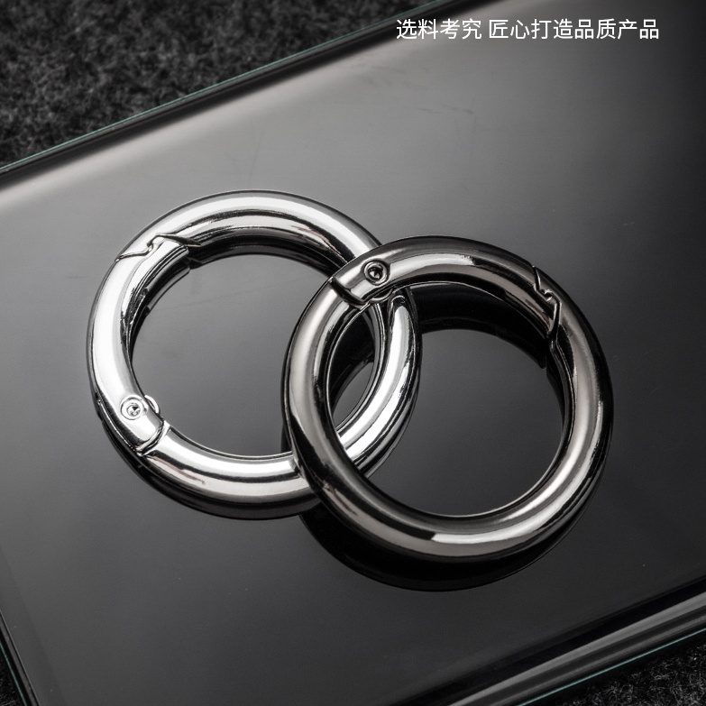 [PYDM] Fivela metálica aberta Fivela metálica Porta-chaves Porta-chaves Porta-chaves Acessórios Porta-chaves Anel de Mola Fechadura de Mola Fivela de Bricolagem Material Pingente Clip de Telefone Móvel em Oferta na Shopee