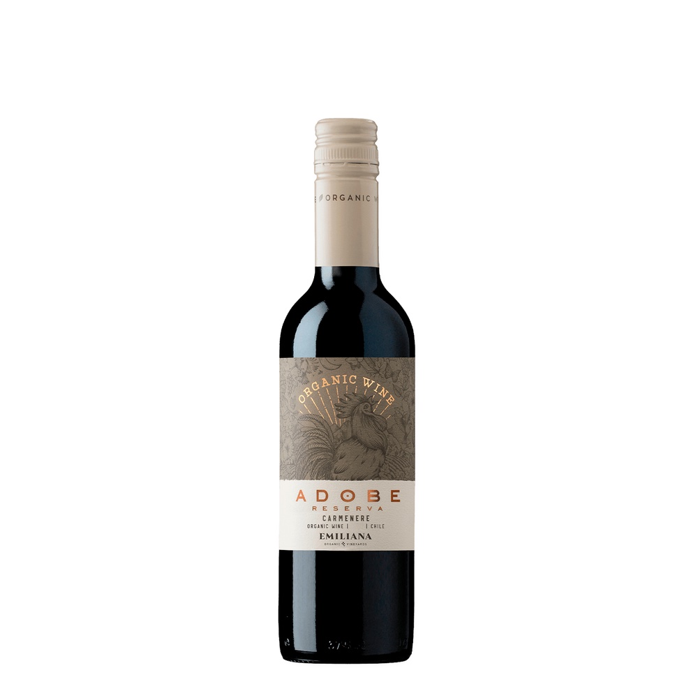 MINI VINHO EMILIANA ADOBE RESERVA CARMENERE TINTO 375ML em Oferta na Shopee