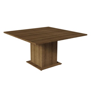 Mesa Madesa Quadrada Tampo de Madeira 5286 Rustic em Oferta na Shopee