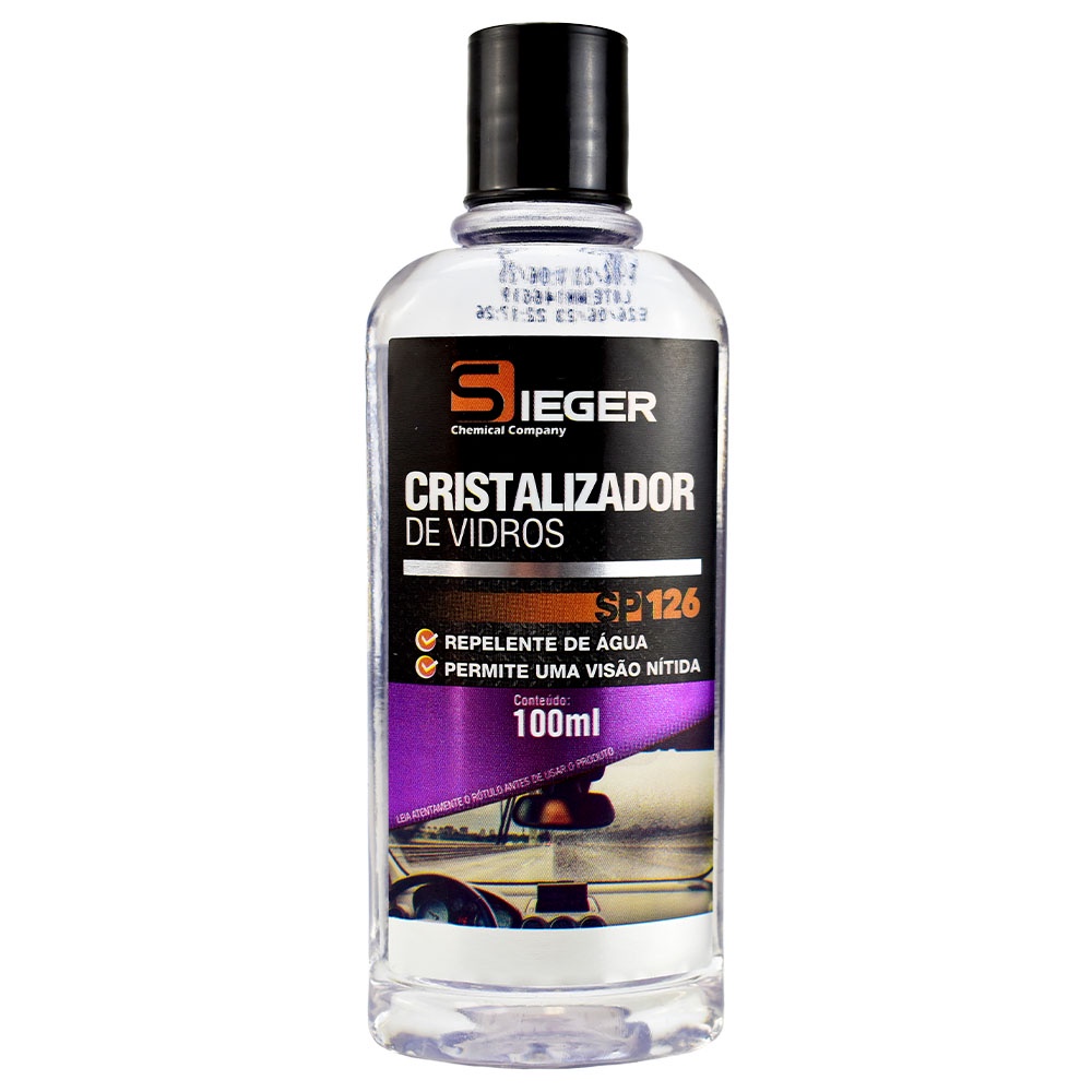 Cristalizador Vidros Automotivo Repelente Água 100mL