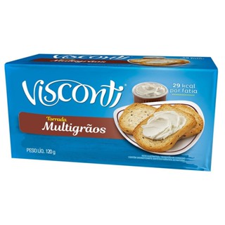 Torrada Multigrãos Visconti 120g