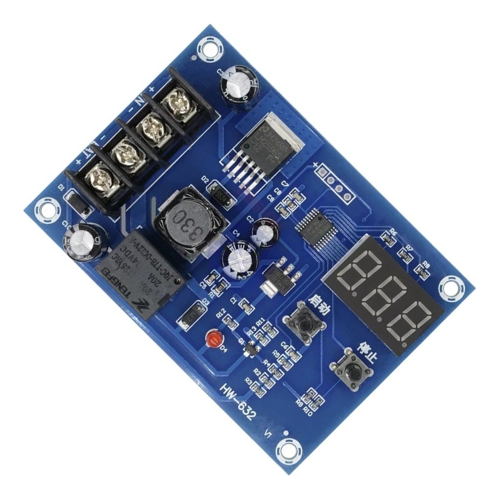 Módulo Controle De Carga Para Bateria 12v A 24v - HW-632