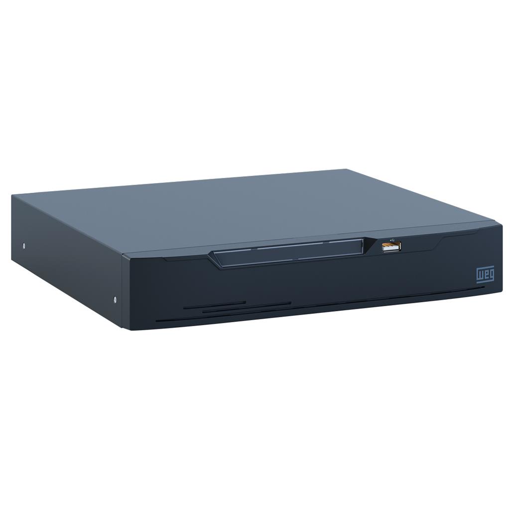 Gravador Dvr 16 Canais Full Hd Ahd/Tvi/Cvi/Cvbs Preto Weg