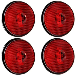 4 Lanterna Lateral Caminhão Carreta Baú Randon LED BIVOLT VM