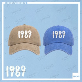 Taylor Swift Wash Baseball Cap 1989 (Versão Daylor) Chapéu Vintage Moda Masculina E Feminina Boné Versátil & Coleção De Sol De Língua De Pato