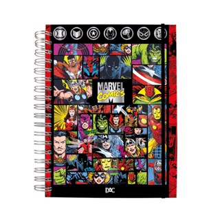 Caderno Smart Universitário 10 Matérias Marvel DAC