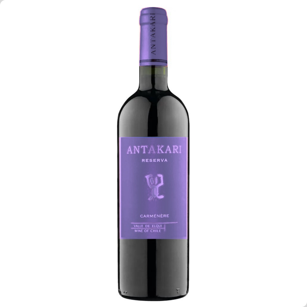 Vinho Tinto Chileno Antakari Syrah Carmènére TT 750ml