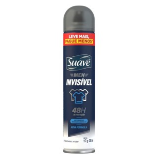Desodorante Aerosol Suave Invisível 48 Horas de Proteção 200ml