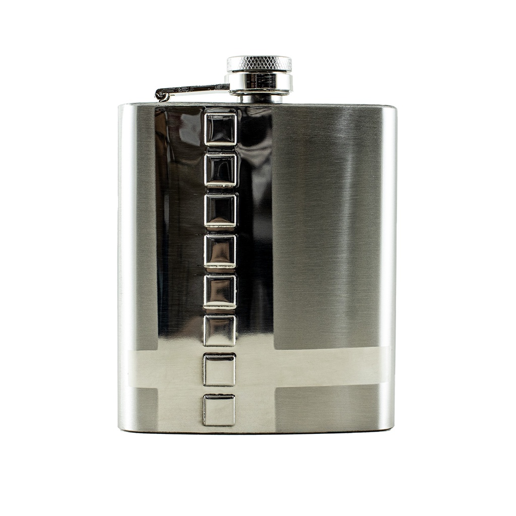Cantil De Aço Inox Bolso Whisk Porta Garrafa Bebidas Bar Frasco Portátil Jaqueta Elegante Masculino 7oz Pequeno 160ml