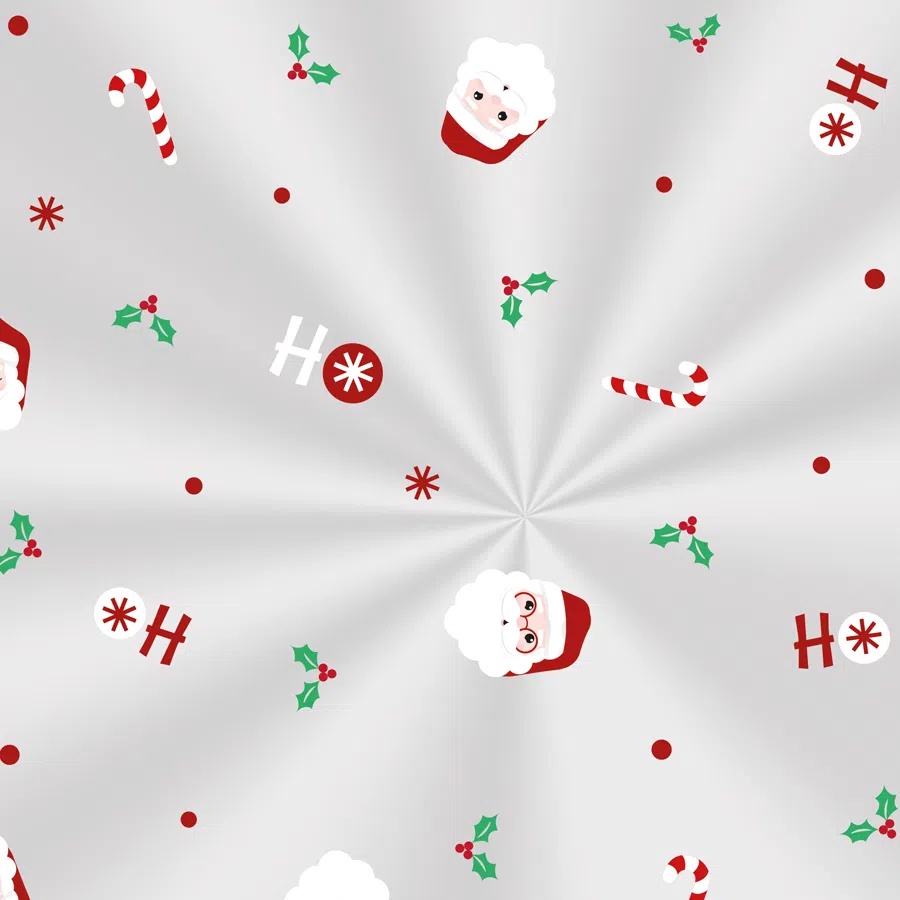 Saco Transparente para Panetone - Noel Chegou - Cromus Natal - 100 unidades - Rizzo - Stationery