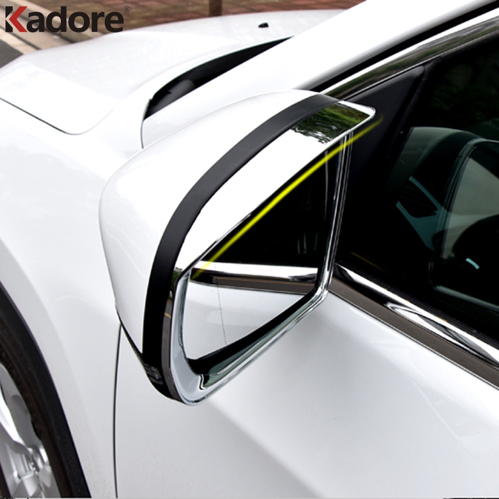Espelho Retrovisor Sobrancelha Quadro Para Jeep Compass 2017-2021 Espelhos Laterais Do Carro Viseira De Sol Acessórios