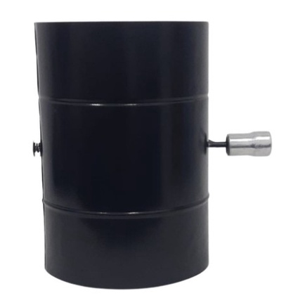 Registro Damper 8 Polegadas Pintado - Chaminé Forno Lareira
