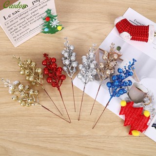 Simulação de buquê Bagas de Natal DIY Acessórios de árvore de Natal Decoração Arranjo do local CasdonHome