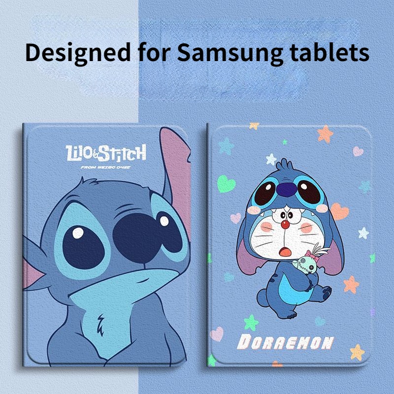 Nova Capa De Desenho Animado Para Samsung Tablet Full-Pack Anti-Proteção Flat Queda Com Galaxy Tab S9 11.0 S9 +/S7 FE/GalaxyTabA8