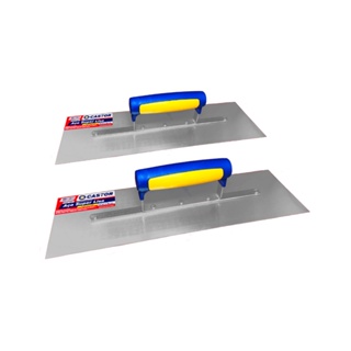 Kit 2 Desempenadeiras Cabo Fechado Aço Lisa 12x40 - Castor em Oferta na Shopee