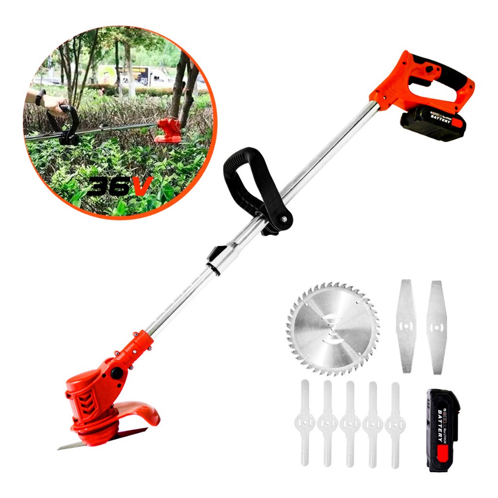 Cortador de Grama com Baterias Inclusas