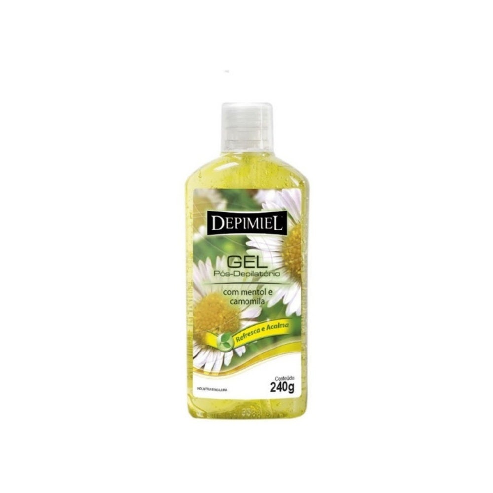 Gel Pós Depilatório Depimiel 240ml em Oferta na Shopee