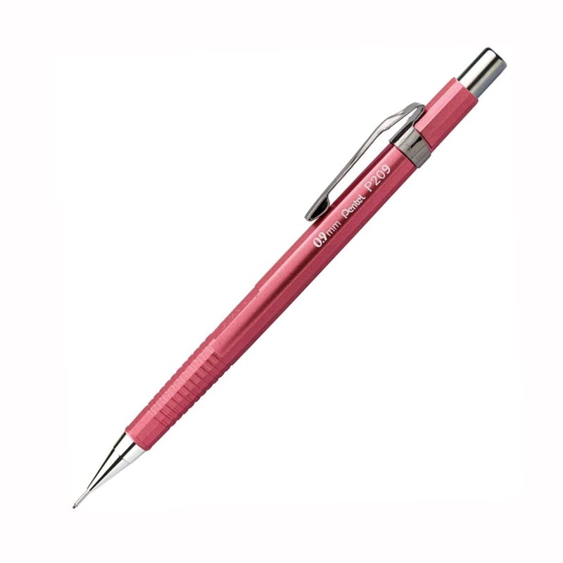 Lapiseira 0.9mm P209 Sharp Metallic Rosa Pentel em Oferta na Shopee