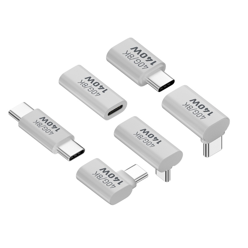 iorsoul1 UsbC Macho Para Fêmea Conector USB C Tipo-Adaptador De Extensão 140W 40Gbps Extensor De Transferência De Dados