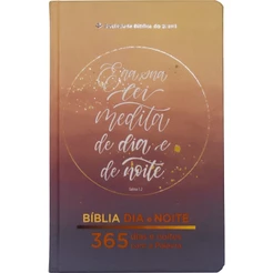 Bíblia 365 Dia e Noite | NAA | Letra Normal | Capa Dura | Lettering Sl:1:2